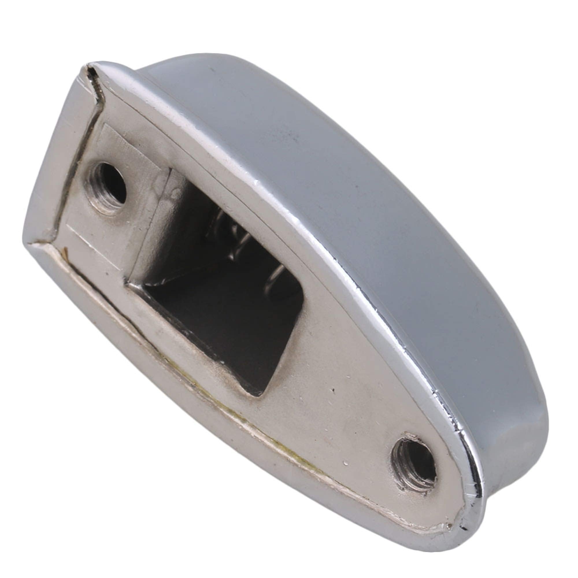 Yibuy 5.2X2.5X2Cm Triangle Alloy Silver Single End Tom Snare Drum Lugs For Tom Drum Percussion Accessory Replacement