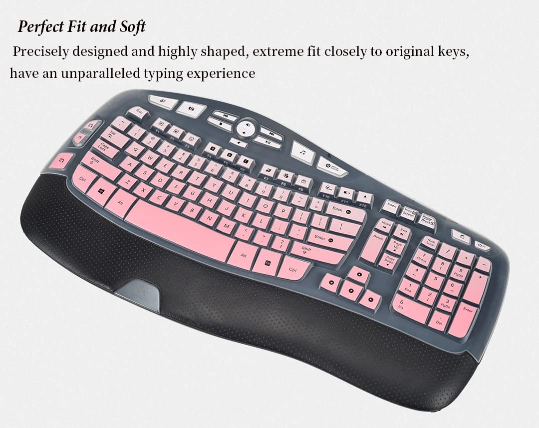 Keyboard Cover For Logitech K350 Mk550 Mk570 Wireless Wave Keyboard, Logitech K350 Keyboard Accessories, Logitech Mk550 Mk570 Ke