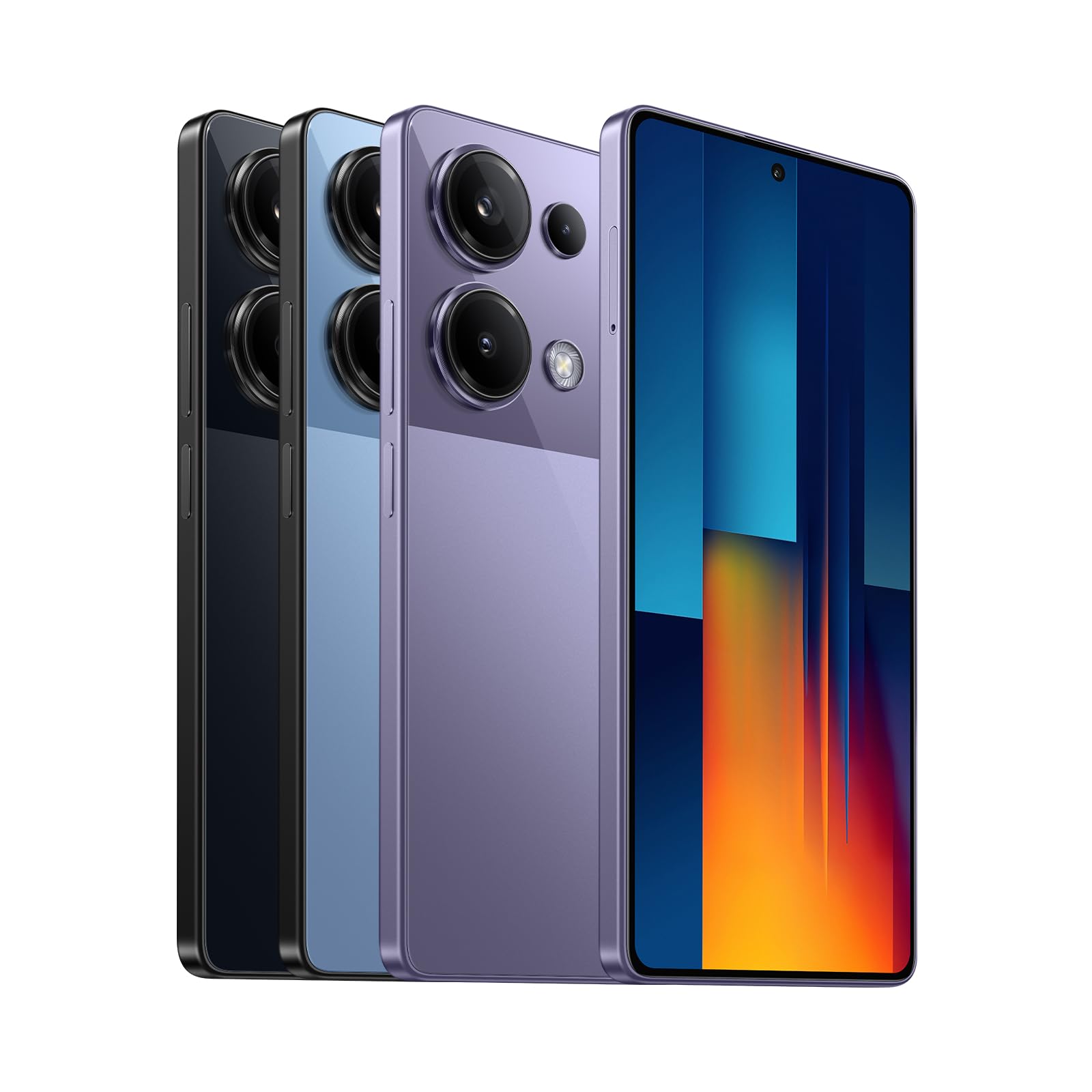 Xiaomi Poco M6 Pro 4G Lte (512Gb + 12Gb) 64Mp Triple Camera 6.67 Octa Core (For Tmobile Mint Tello Global) Gsm Unlocked (Purple)