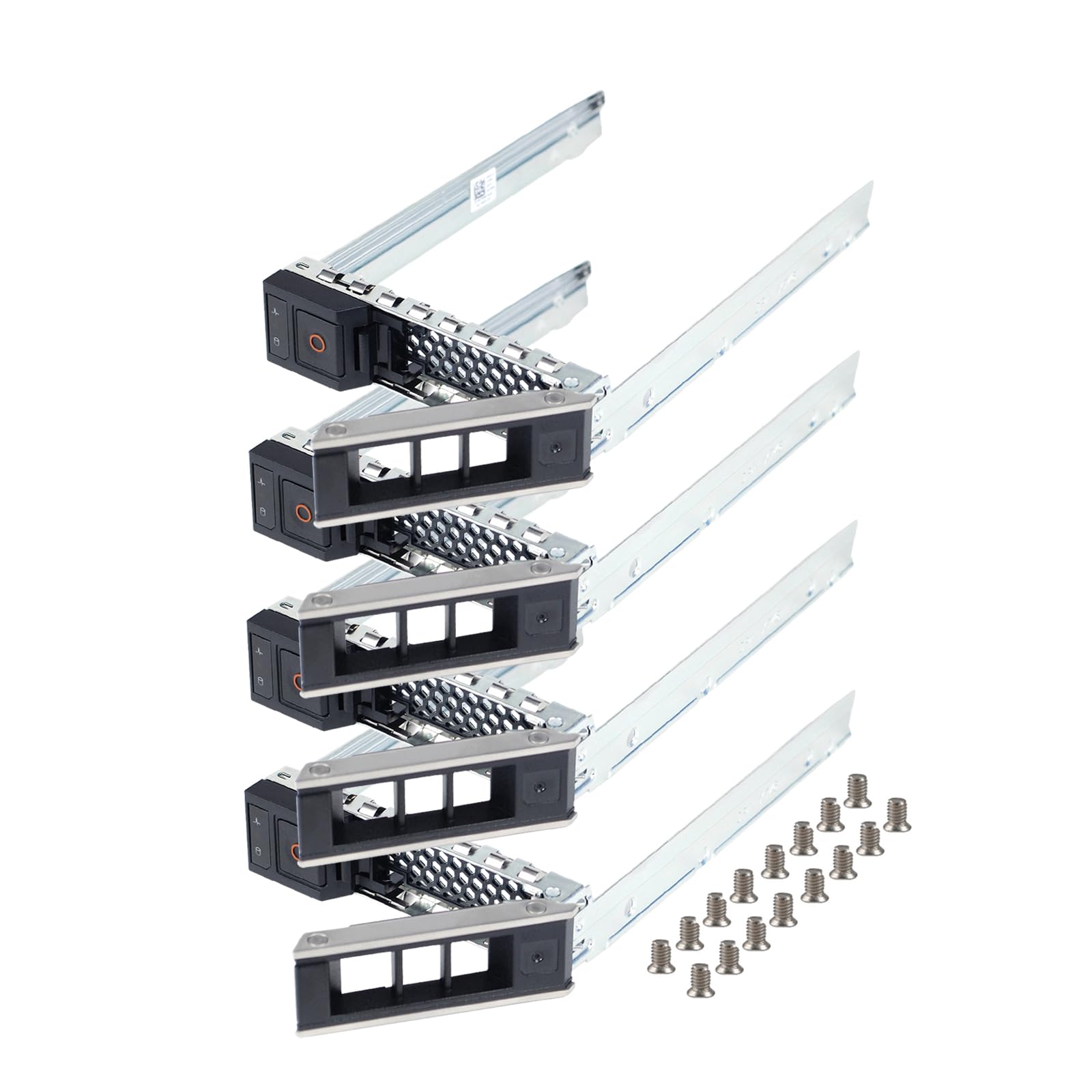 Hard Drive Caddy X7K8W 0X7K8W Ssd Bracket 3.5 Hard Drive Bracket Hdd Caddy Compatible With Dell Poweredge 16Th/15Th/14Th Gen T560 R660 R760 R6615 R250 R350 R450 R550 R650 R750 T550 R6515 R7515,4 Pack