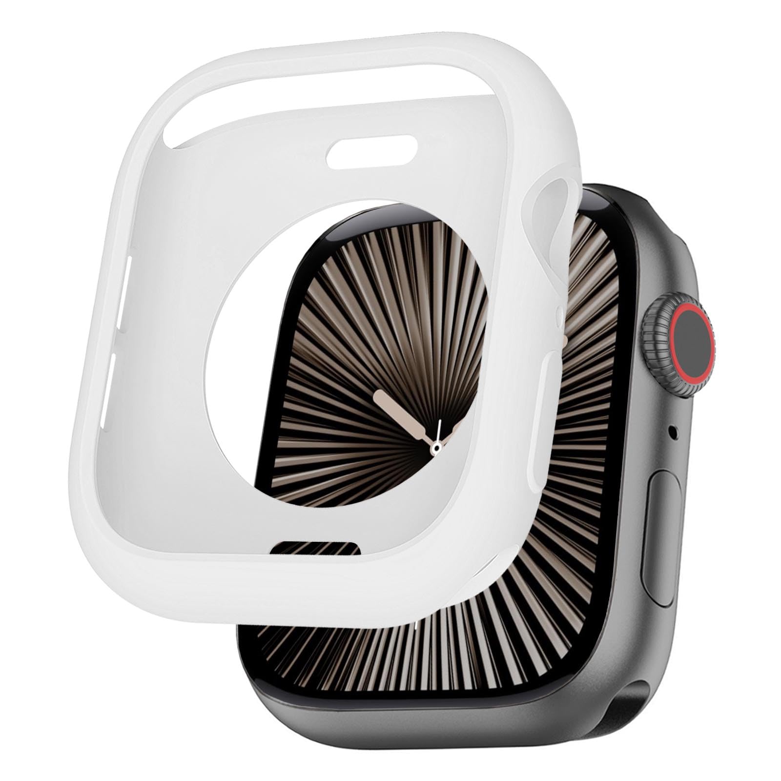 Botomall Compatible With Apple Watch Bumper Case 42Mm Series 10 [2024] Soft Flexible Tpu Thin Lightweight Protective Cover For I