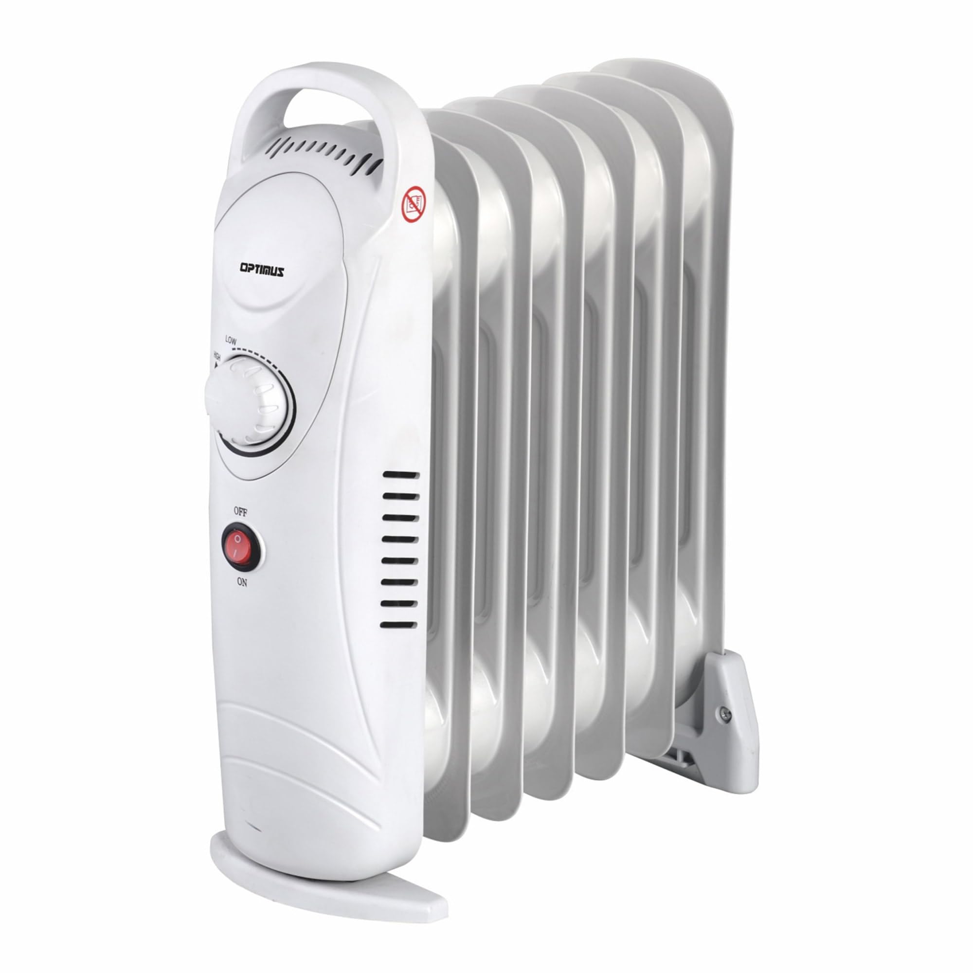 Optimus H-6003 Portable Oil Filled Radiator Heater, Mini, 16 x 6 x 15 inches