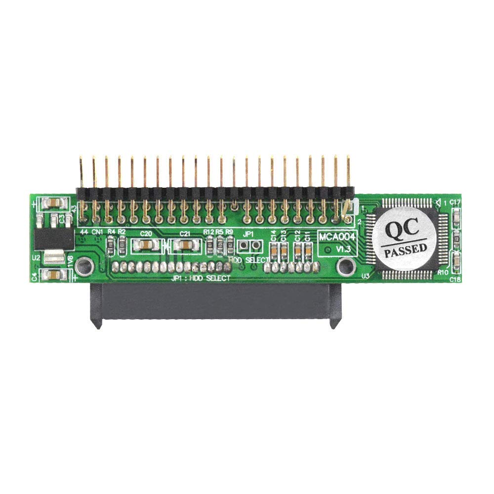 Godshark Laptop Sata To Ide Adapter, Convert 2.5 Inch Serial Ata Hdd Hard Disk Drive Or Ssd To 44 Pin Male Pata Port (Parallel T