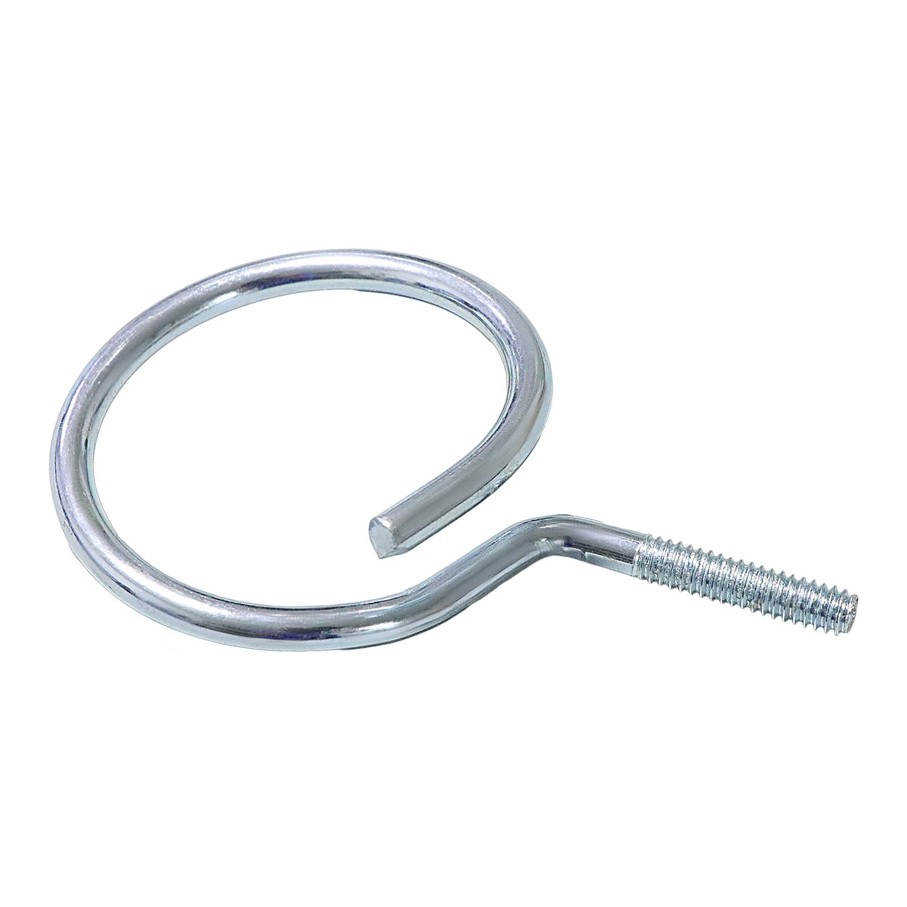 Nidaye 1/4'' 20 Machine Threaded Bridle Rings, 2'' Diameter Heavy Duty Cable & Wire Support, Cable Ring Hangers For Low Voltage