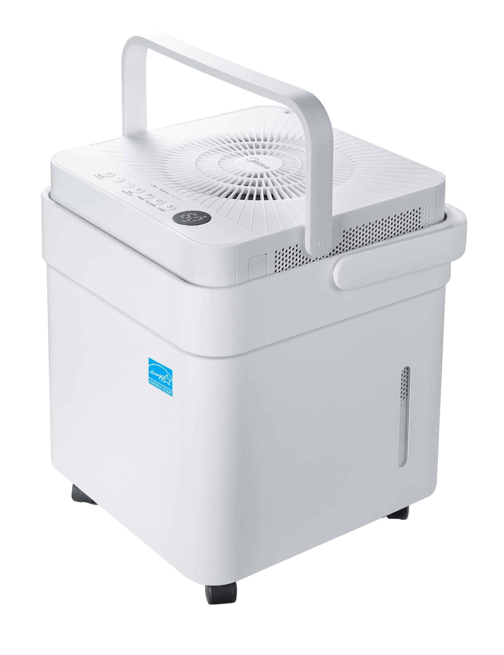 Midea Cube 35 Pint Dehumidifier for Basement and Rooms at Home for up to 3,500 Sq. Ft., Smart Control, Compatible with Alexa (Wh