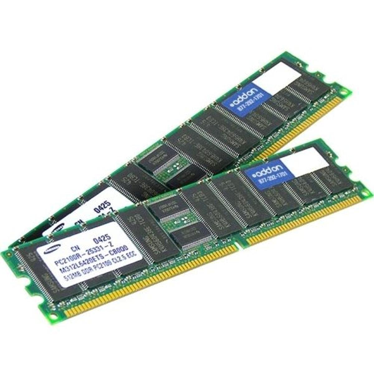 Addon Dell A3132552 Compatible Factory Original 4Gb Ddr3-1333Mhz Unbuffered Ecc