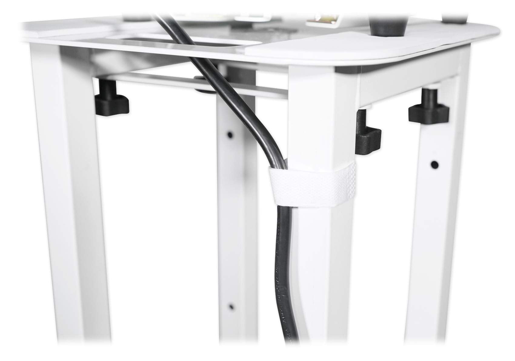 Rockville Totem Moving Head Light Stand+Black+White Scrims+Carry Bags (Rtp32W)