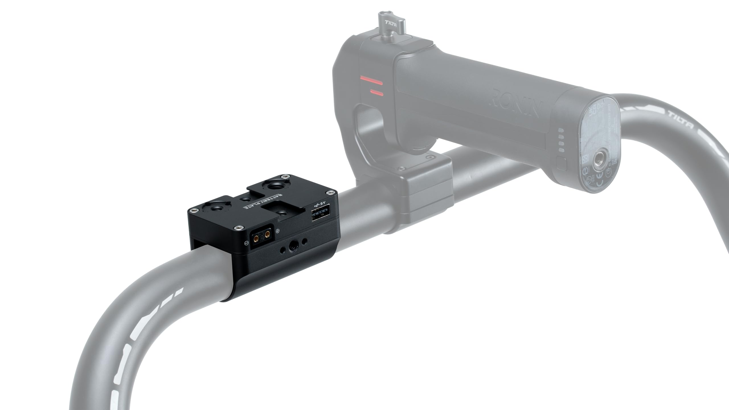 Tilta V Mount Battery Plate For Basic & Advanced Ring Grip | Compatible With Dji Rs2/ Rs3 Pro (Not Rs3) | Longer Battery Life | Aluminum And Steel Build | Tga Rg V (Power Supply Module)