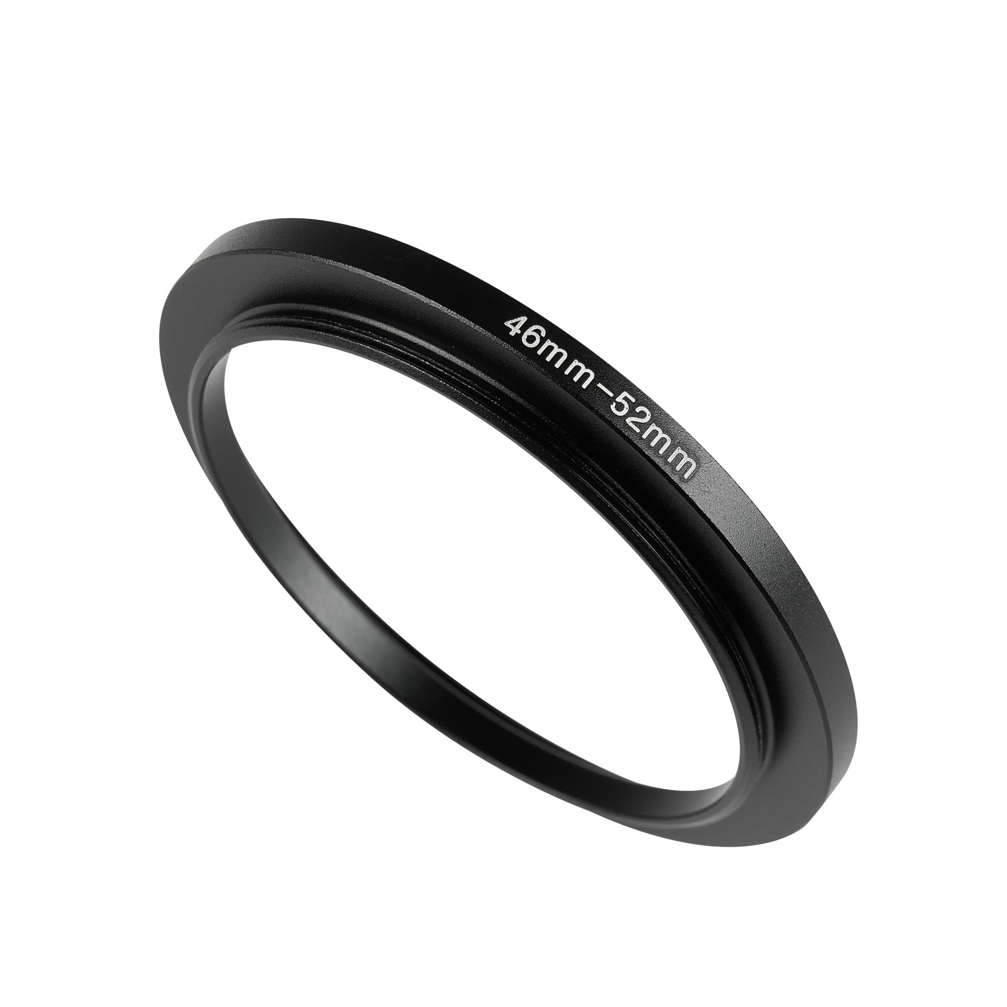Wiiye 46Mm To 52Mm Step Up Ring Adapter,46Mm To 52Mm Step Up Filter Ring,For All Brands Uv Nd Cpl Metal Stepping Up Ring Adapter