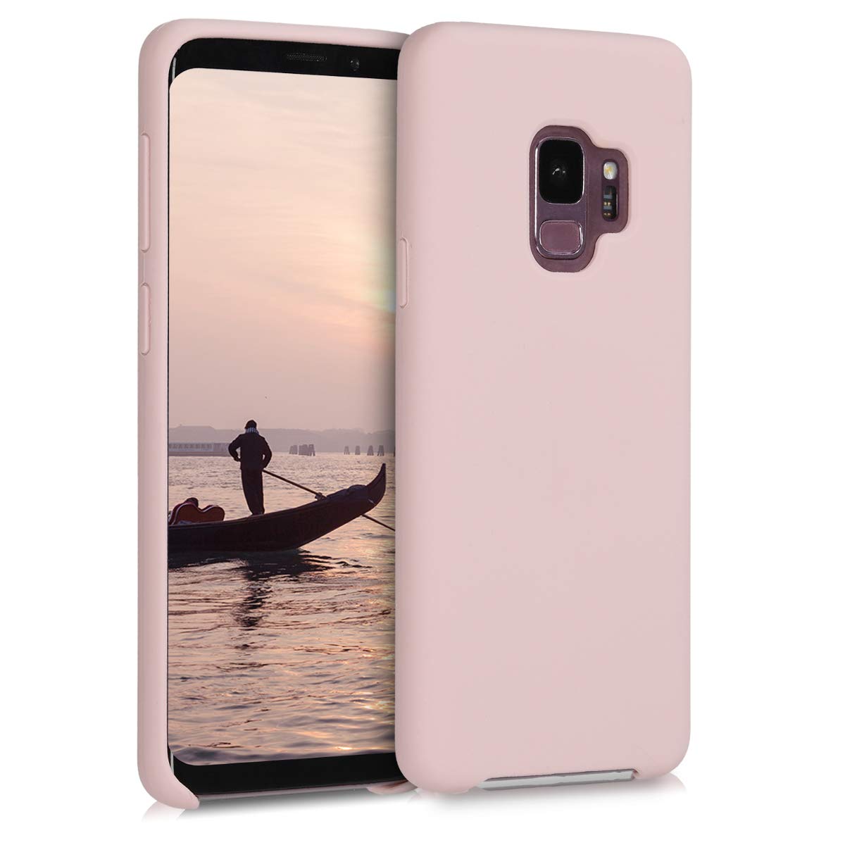 Kwmobile Case Compatible With Samsung Galaxy S9 Case   Tpu Silicone Phone Cover With Soft Finish   Light Pink Matte
