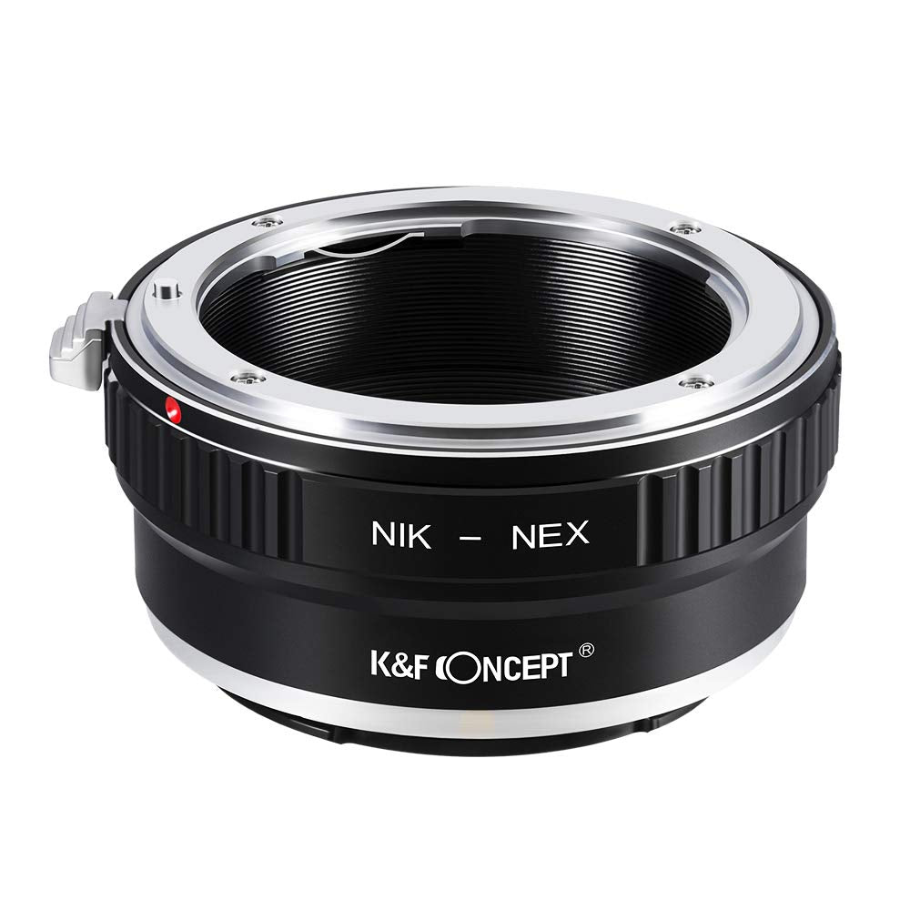 K&F Concept Lens Mount Adapter Compatible With Nikon Ai Lens To Sony Nex E Mount Camera Body