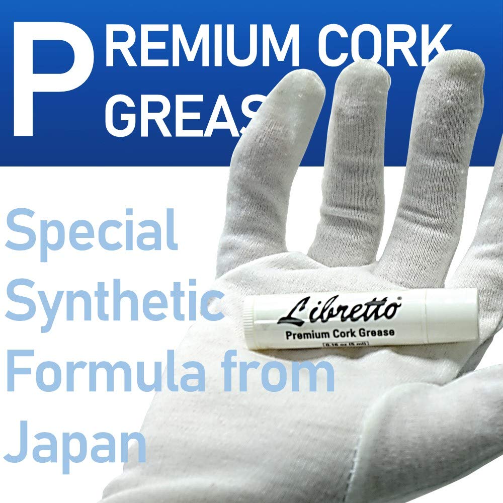 Libretto Alto Saxophone All Inclusive Giftable Care Kit: Mouthpiece Brush + Dust Brush + 2 Microfiber Cleaning Swab + Thumb Cush