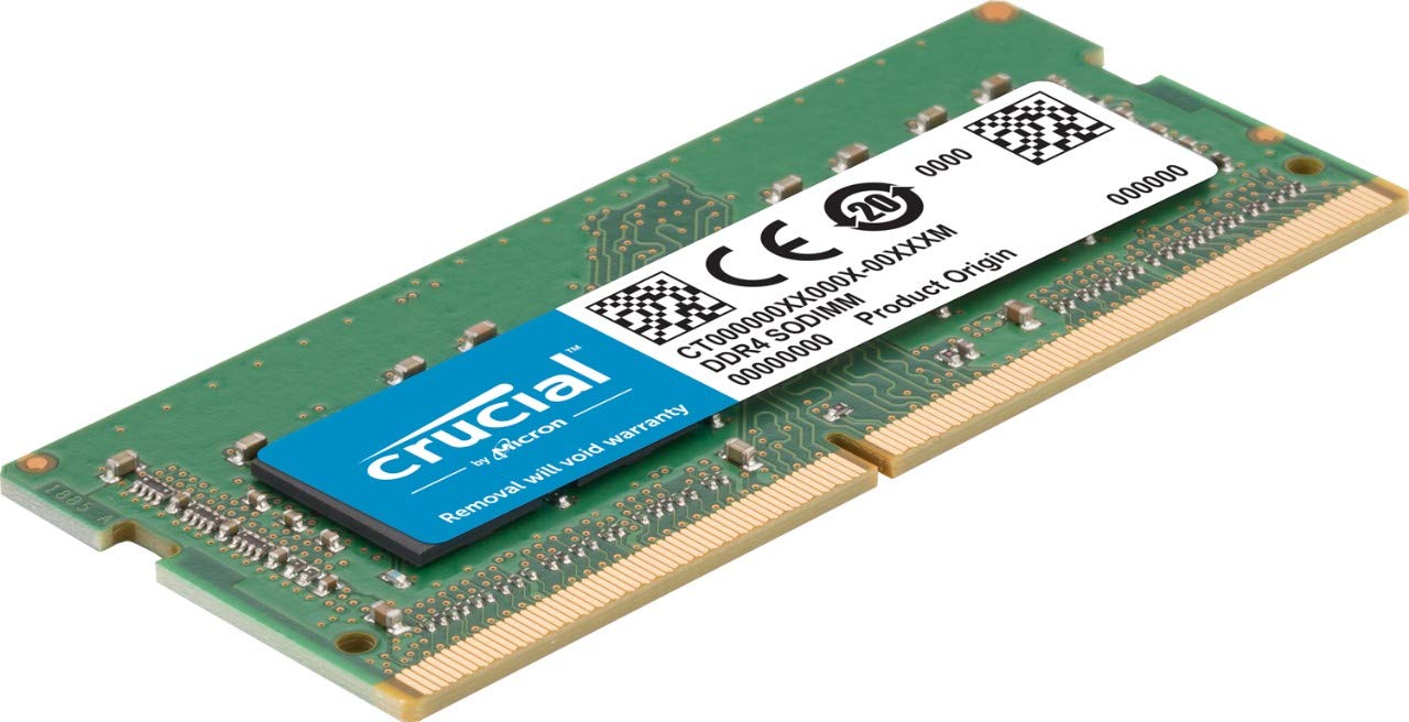Crucial 8Gb Single Ddr4 2666 Mt/S (Pc4-21300) Cl19 Sodimm 260-Pin Unbuffered Memory For Mac, Ct8G4S266M
