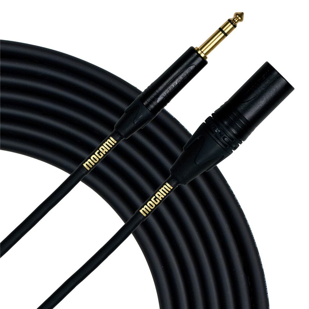 Mogami Gold Trsxlrm 25 Balanced 1/4 Inches To Xlr Male Patch Cable   25 Feet