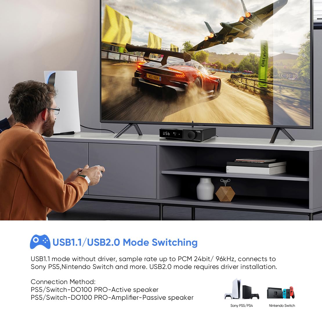 Smsl Do100 Pro 2 X Es9039Q2M Hifi Balanced Dac, Xmos Xu316 768Khz Dsd512 Desktop Home Audio Usb Dac, Usb/Bluetooth5.1/Opt/Coax/H