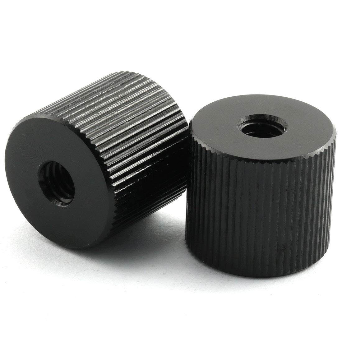 Hj Garden 2Pcs 1/4'' 20 Thread Tripod Nut Connection Mounts Nuts Articulating Arms Tripod Rigs Replacement Parts