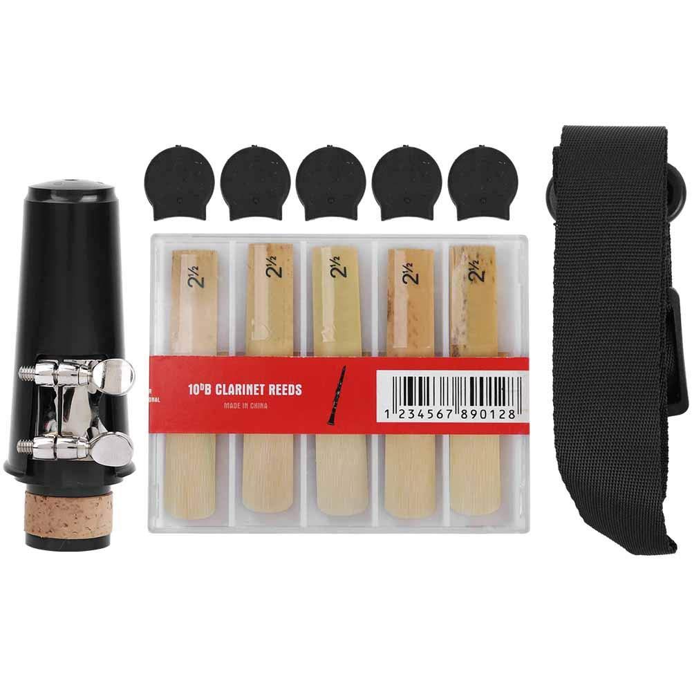 Clarinet Accessories Set, Clarinet Accessories Set Mouthpiece & Neck Strap & Clarinet & Thumb Pad For Clarinet Musicinstrument