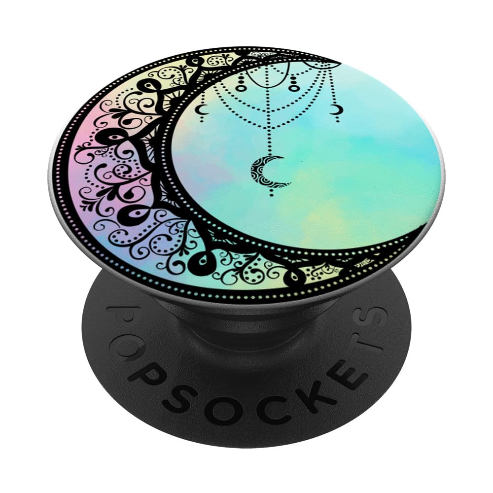 Astrology Pagan Wicca Witch Gift Dreamcatcher Crystals Moon Popsockets Standard Popgrip