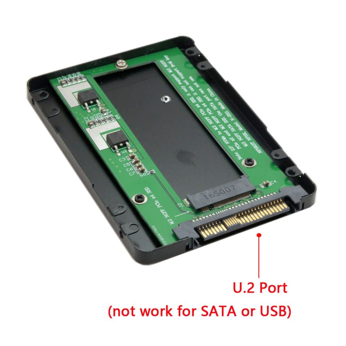 Chenyang M.2 Nvme Pcie Ssd To U.2 Sff 8639 2.5'' Hard Disk Enclosure Case Converter Adapter