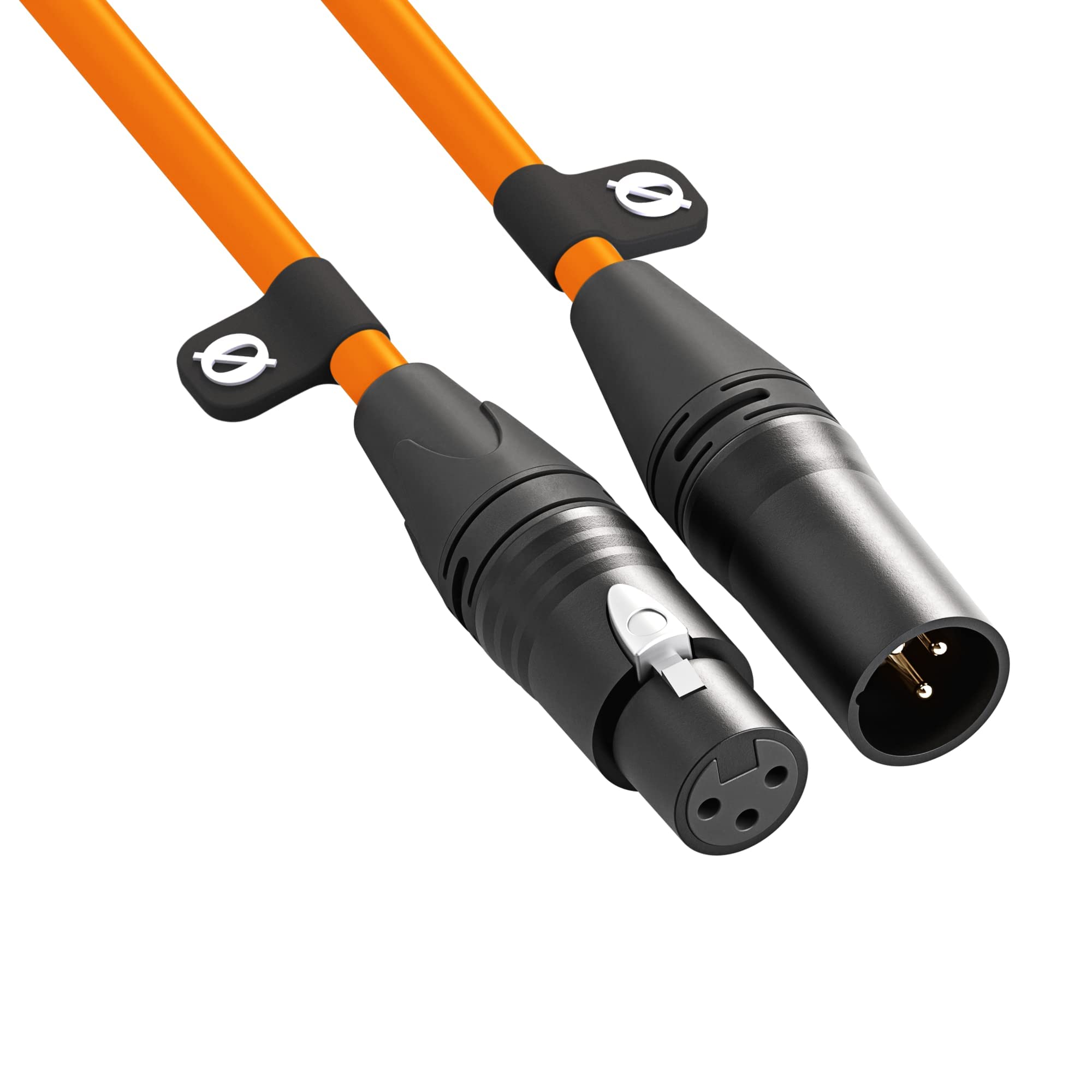Rde Xlr 3 Premium Xlr Cable (3M, Orange)