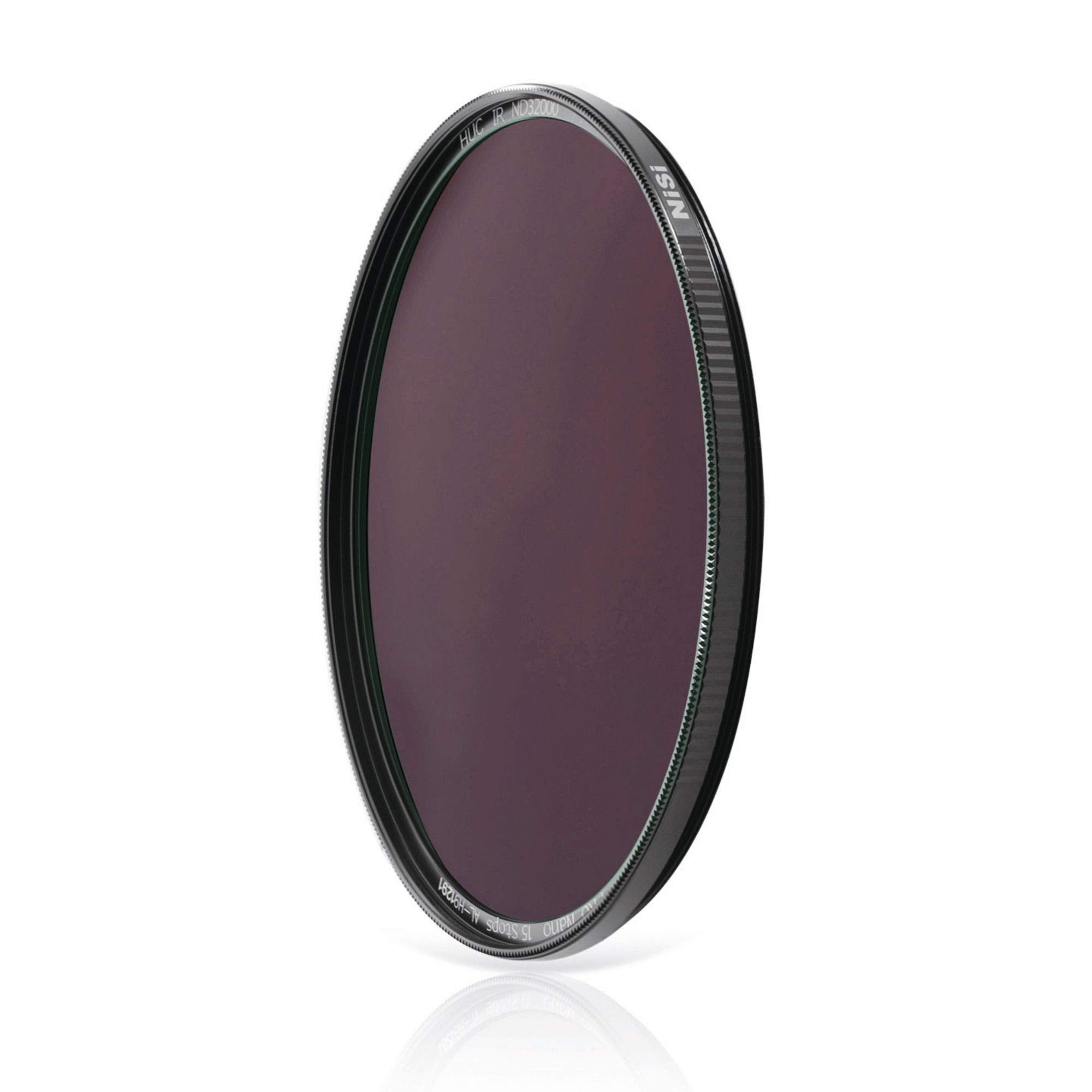 Nisi 82Mm Circular Huc Pro Nano Ir Nd32000 | 15 Stop Neutral Density Lens Filter | Optical Glass, Nano Coating, Waterproof, Ir R