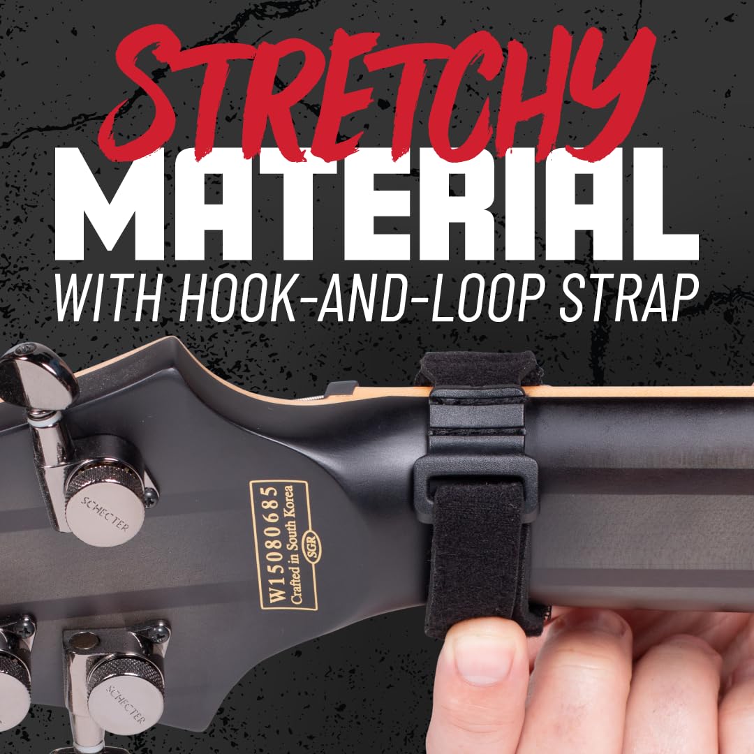 Gator Cases Guitar Fret Mute And String Dampener; Size Large - Black (Gtr-Fretmutelg-1Bk)