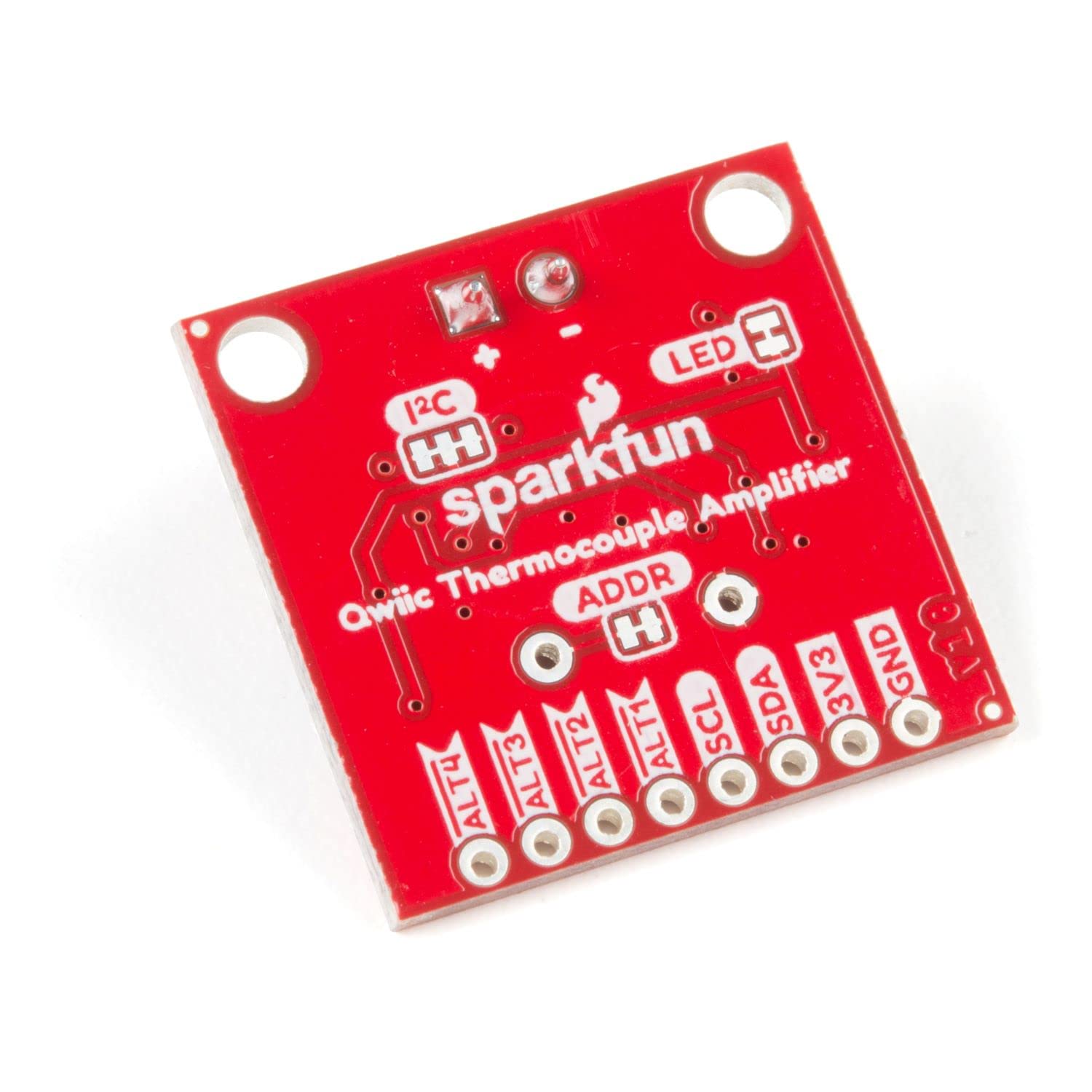 Sparkfun Qwiic Thermocouple Amplifier   Mcp9600 (Screw Teriminal) K Type 2 Temperature Sensors 4 Programmable Temperature Alerts