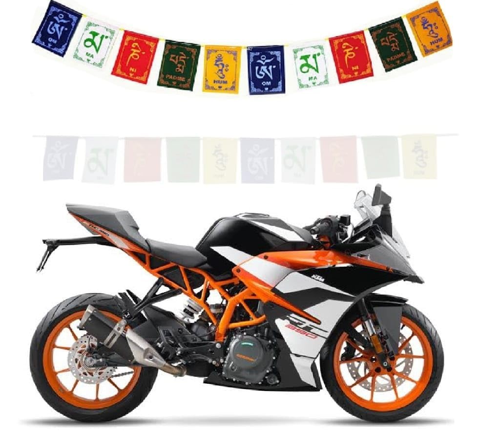 Ladakh Prayer Flag Bike Tibetan Flag For Car Decoration Accessories All Latest Prayer Flags Interior Mirror Decorative Wall Hang