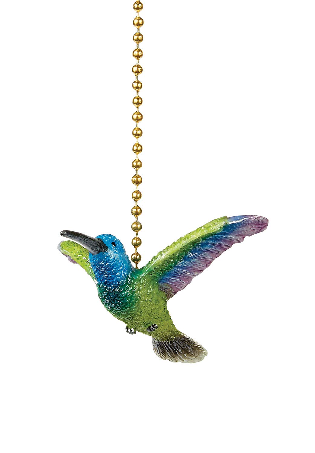 Hummingbird Garden Ceiling Fan Pull Light Chain Home Decor