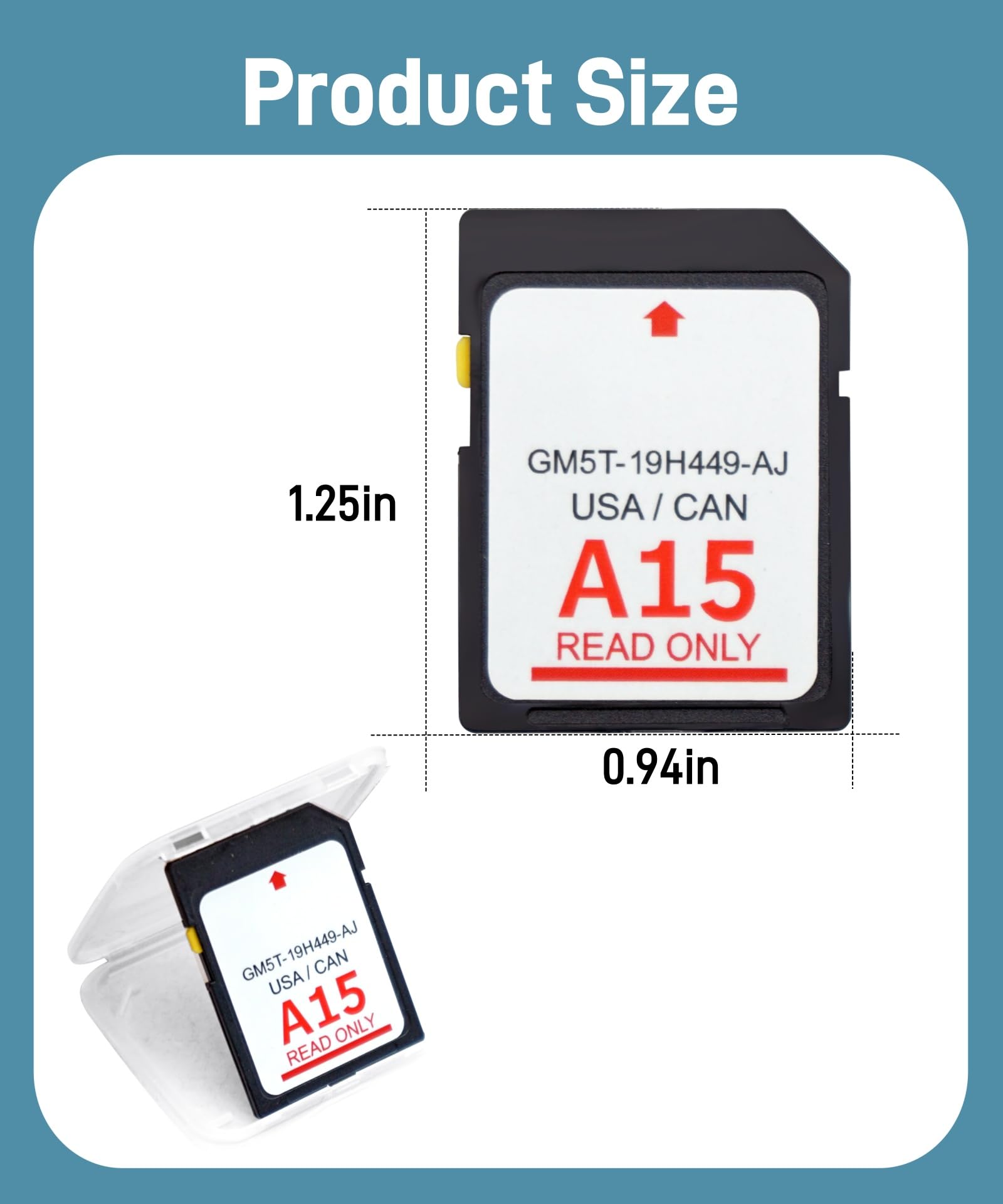 2024 Latest Version A15 Navigation Sd Card Fits For Ford/Lincoln,Sync Usa/Canada,Updated A15 Gm5T 19H449 Aj