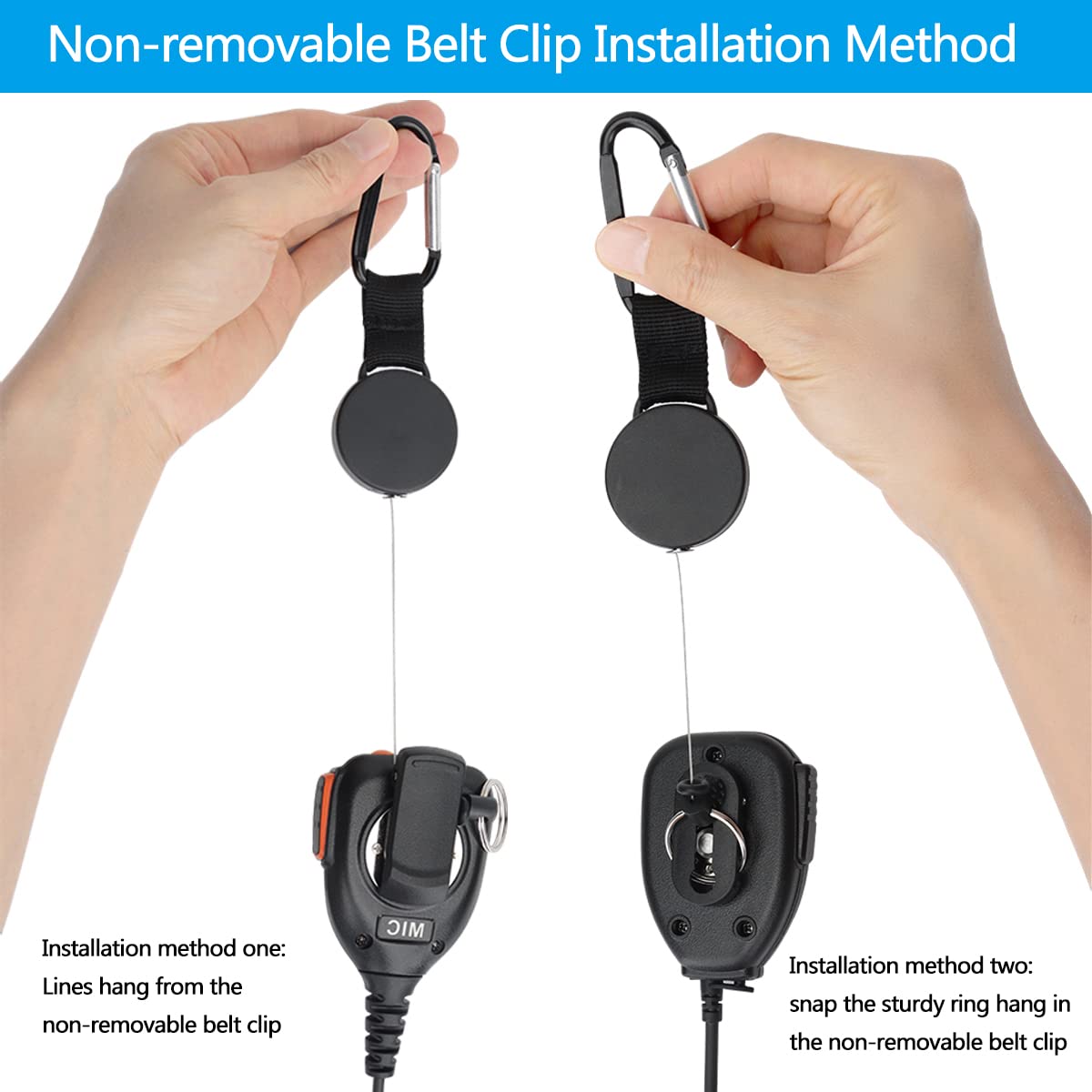 Baofeng Microphone Police Walkie Talkie Mic Accessories Ham Radio Speaker Mic For Uv 5R Bf F8Hp 5Rm Uv 21R Uv 5G Plus Gm 15Pro G