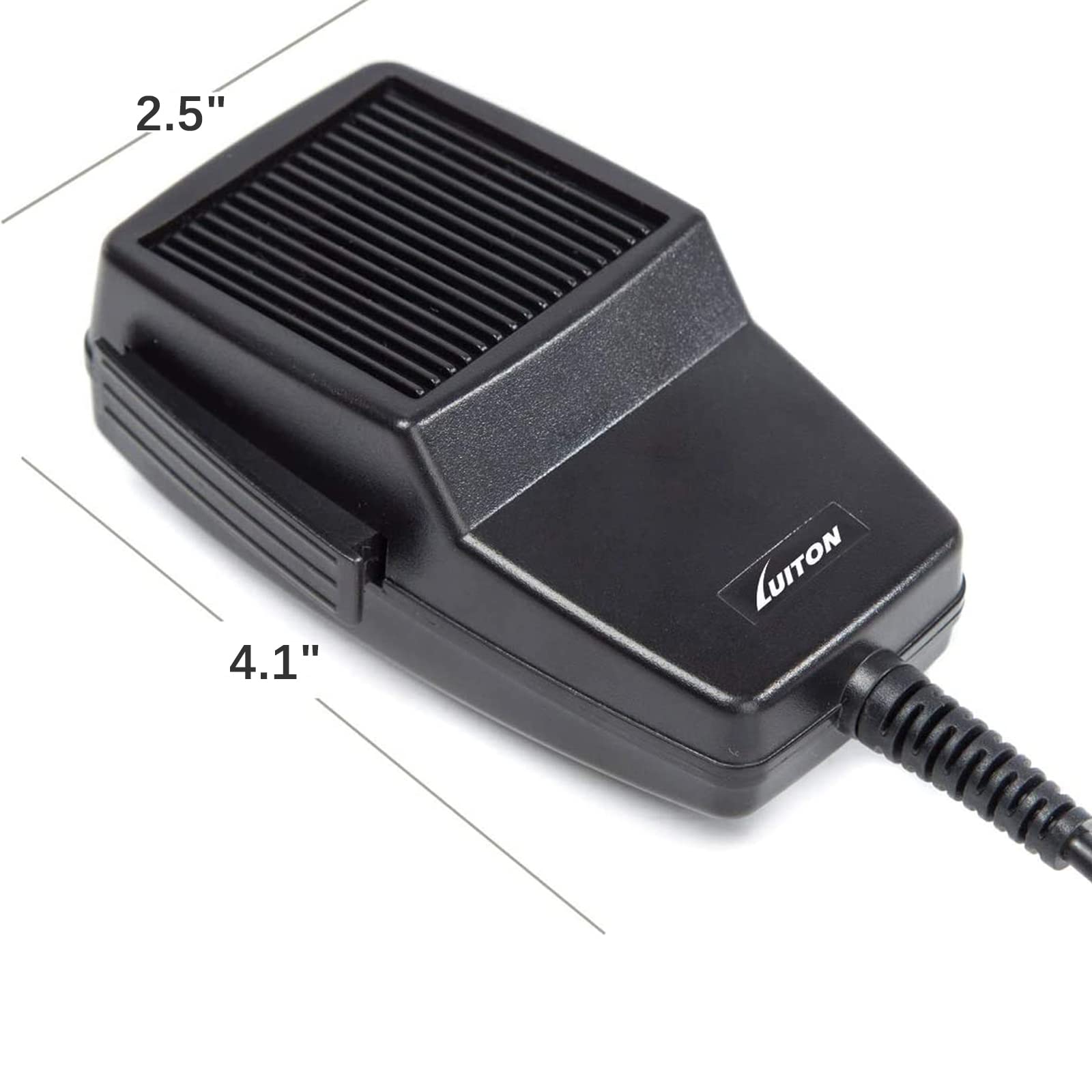 Luiton Cb Microphone 4 Pin Noise Canceling Cb Radio Mic For Cobra/Uniden/Workman/Midland/Galaxy Cb Radio (4 Pack)