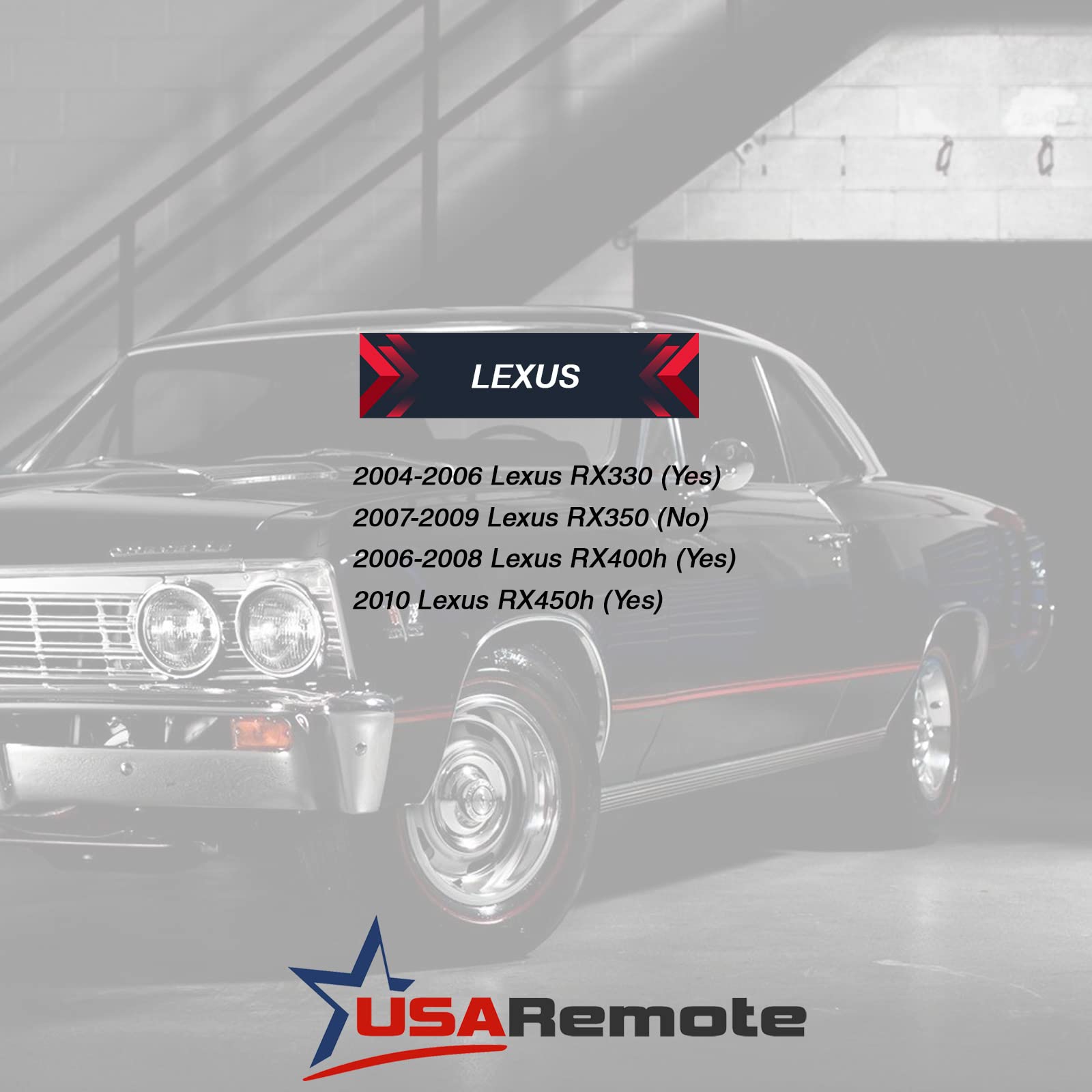 Key Fob Keyless Entry Remote Fits Rx330 Rx350 Rx400H (Hyq12Bbt) 2004 2005 2006 2007 2008 2009