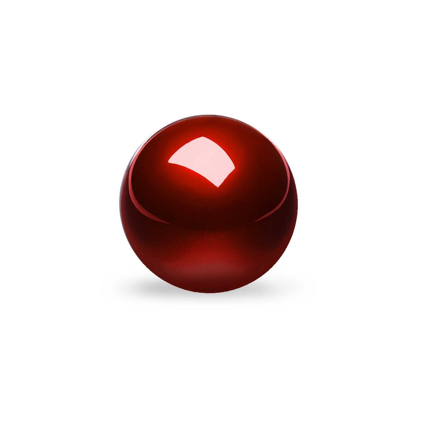 Perixx Peripro 304 Trackball, 2.17 Inch Large Replacement Ball For Periboard And Kensington Mouse, Glossy Red, 18033