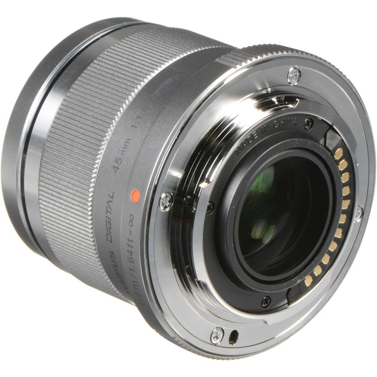 Om System Olympus M.Zuiko Digital 45Mm F1.8 Silver For Micro Four Thirds System Camera, Compact Design Beautiful, Bokeh Bright