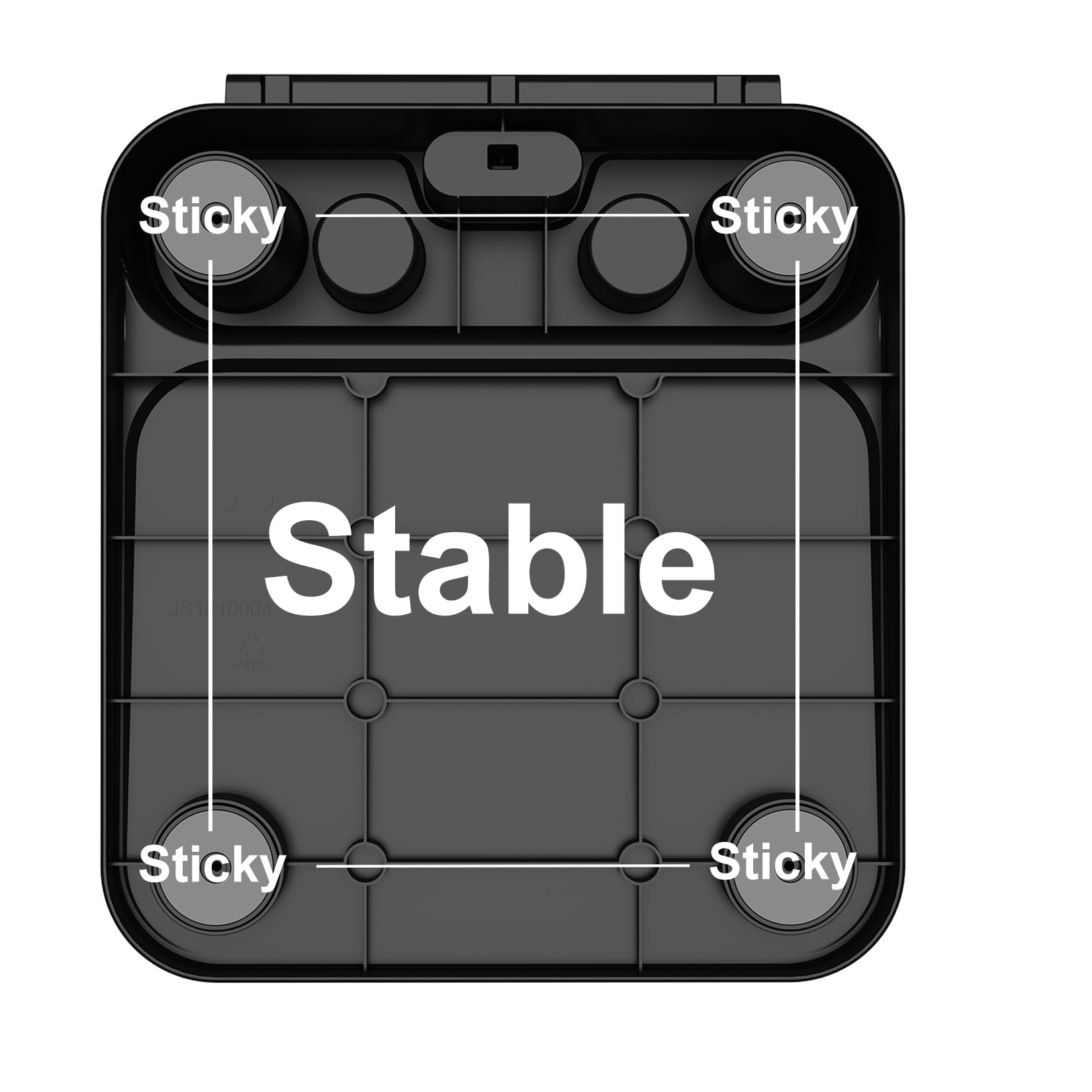 Foho Vacuum Stand Dock for Dyson V7 V8 V10 V11 V12 V15 - Black Storage Bracket Compatible with Central Vacuum Installations