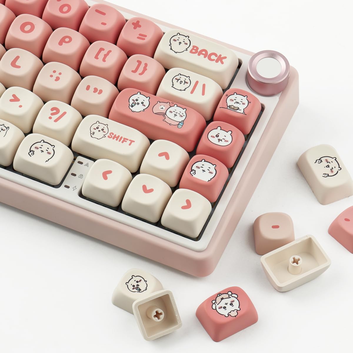 Tyrixki Pbt Keycaps 139 Keys Moa Profile Cute Keycaps Dye Sublimation Pink Kawaii Keycaps Set Custom Keycaps For Cherry Gateron