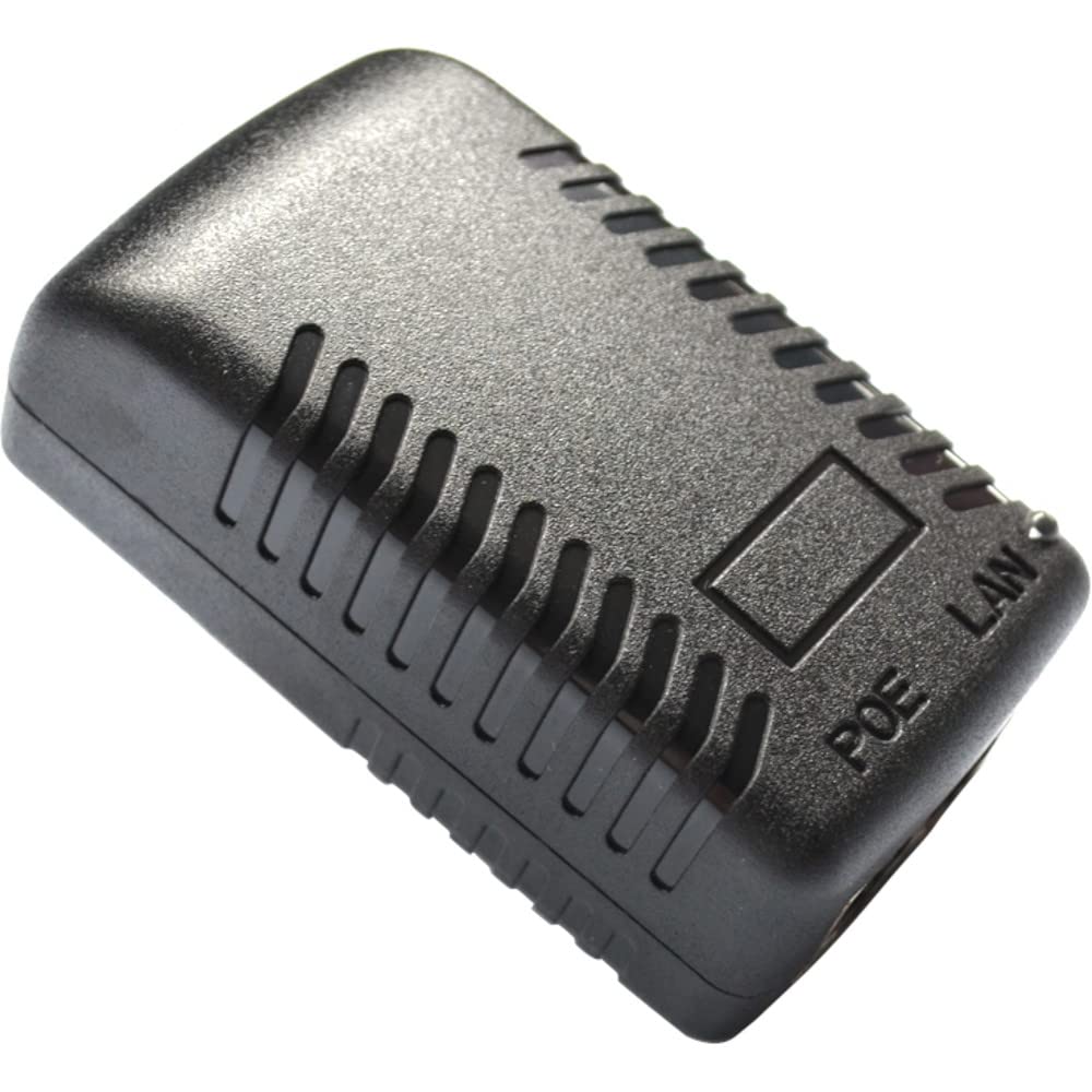 Jacobsparts 12V 2A 24W 802.3Af Passive Poe Injector Power Over Ethernet Adapter For Ip Cameras Phones Wlan Ap