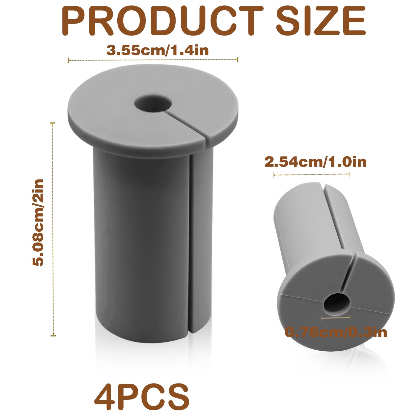 4Pcs Cable Grommet Routing Kit For Starlink, Wall Grommets For Cables, Wall Cable Through Wall Hole Cover Compatible With Starli