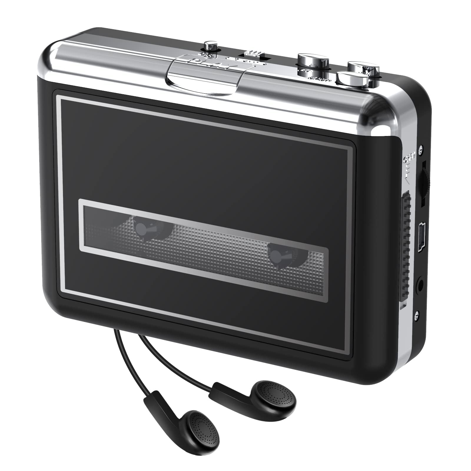 Cassette Player Walkman   Compact Tape Player Portable Recorder With Earphone Convert Audio Music Cassette To Mp3 Digital, Compa