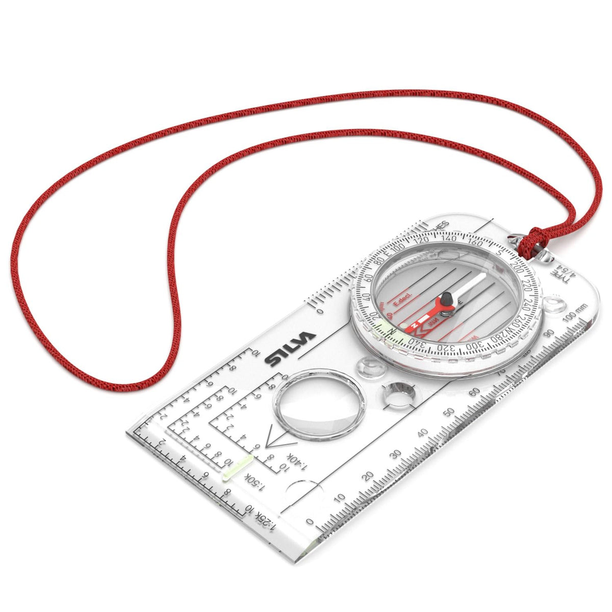 Silva Compass Navigation - Expedition 4 - Scale 1:25K 1:40K 1:50K Mm & Inches - Navigation Compass For Advanced Users And Rescue