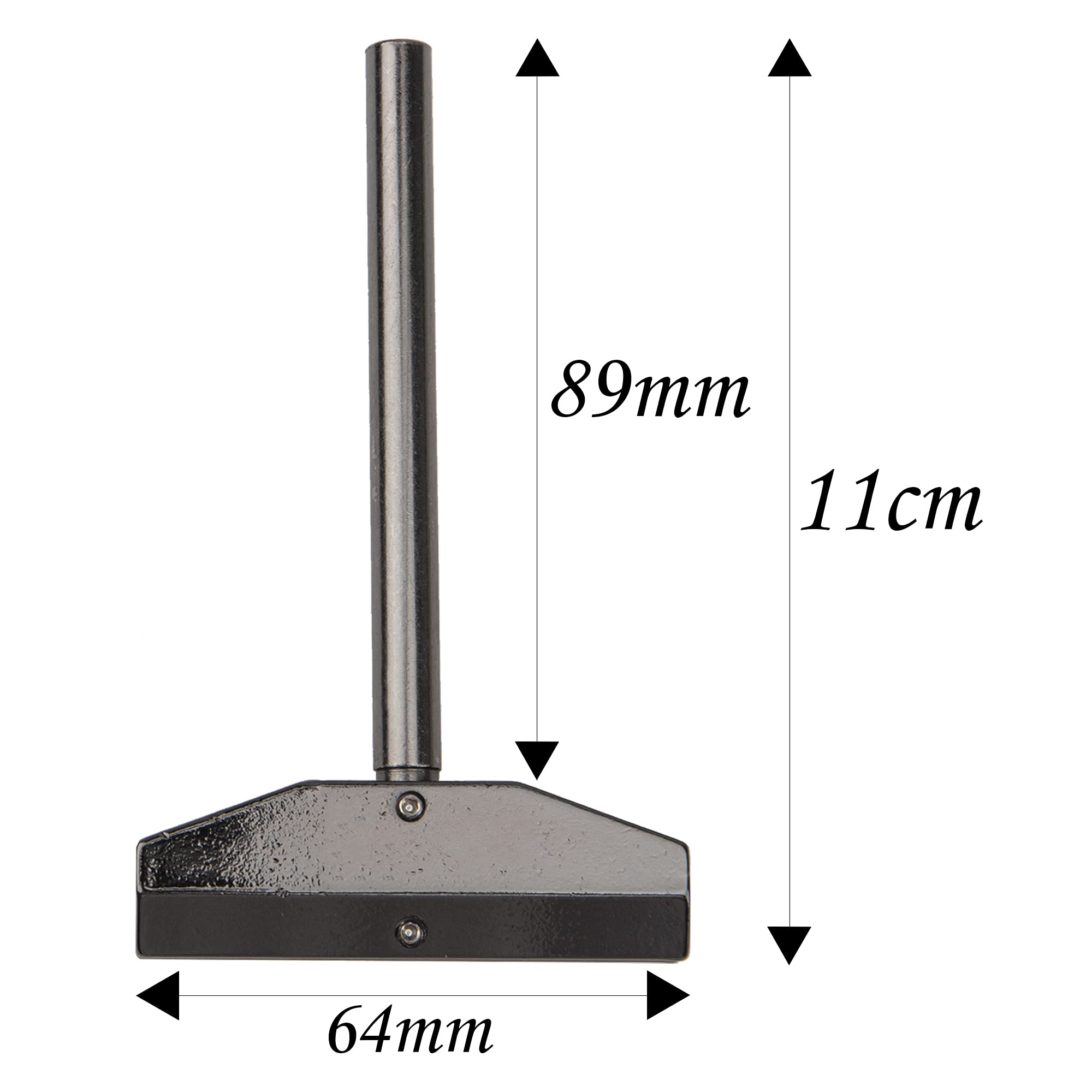 1Set Yootones Alloy Fingerboard Fret Press Caul & 12/7.25/9.5 Radian Fret Inserts Compatible With Electric Guitar Repair Tool