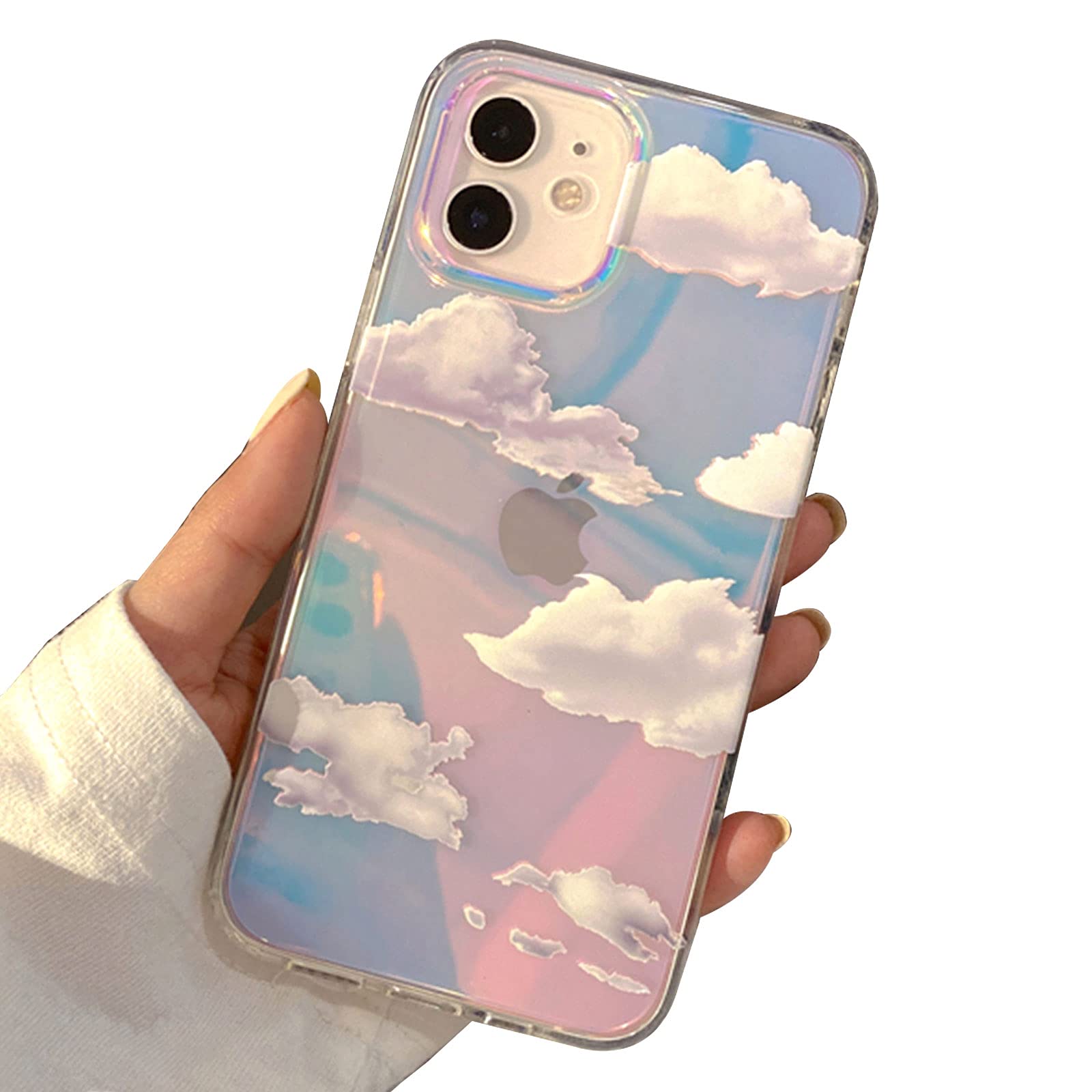 I Mgae In Ar Iphone 11 Case Clear Designs Case,Holographic Aesthetics Cover With Fashionable For Women Girls,Shockproof Bumper P