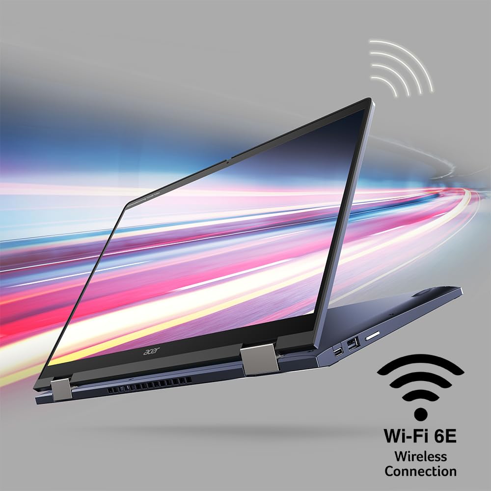 Acer Chromebook Spin 714 Cp714-1Wn-53M9 Laptop | Intel Evo | Intel Core I5-1235U | 14 1920X1200 Ips Touch Display | 8Gb Lpddr4X