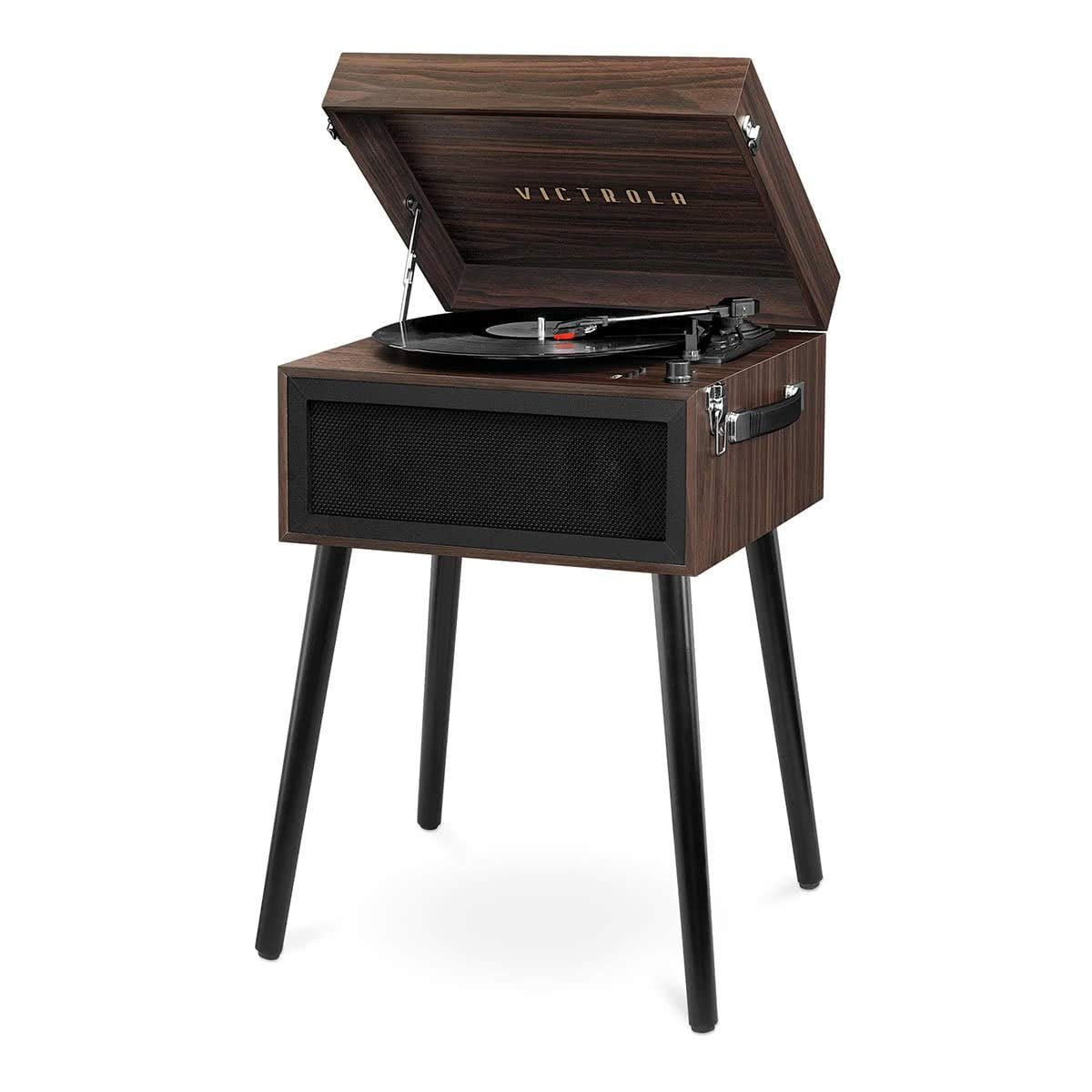 Victrola Vta 75 Esp Liberty 5 In 1 Turntable Music Entertainmentcenter With Bluetooth Wireless Fm Radio Usb Recorder Wood (Espre