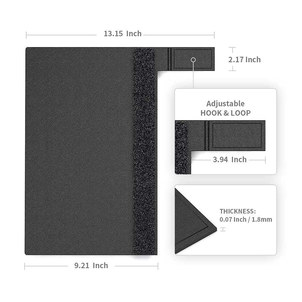 Czur Assistive Cover 13.14 Inch With Adjustable Hook&Loop Splash Resistant,Pvc Material Cover For Czur Book Scanner, Office&Home