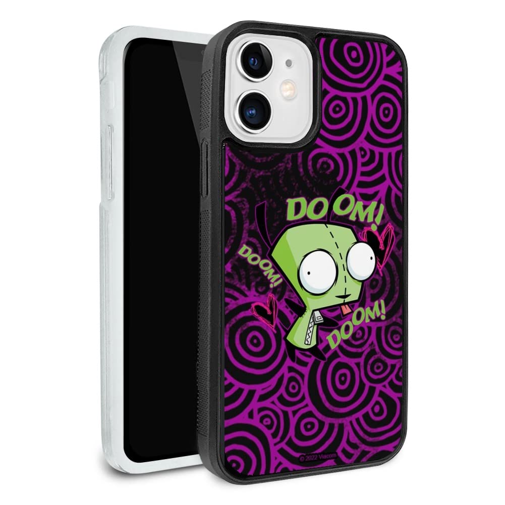 Invader Zim Gir Doom Dance Protective Slim Fit Hybrid Rubber Bumper Case Fits Apple Iphone 8, 8 Plus, X, 11, 11 Pro,11 Pro Max, 