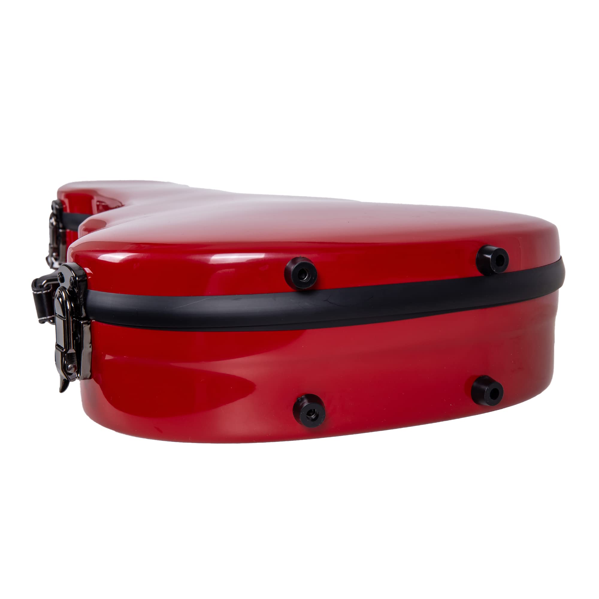 Crossrock Deluxe Fiberglass Tenor Ukulele Case With Tsa Lock, Red (Crf2020Turd)