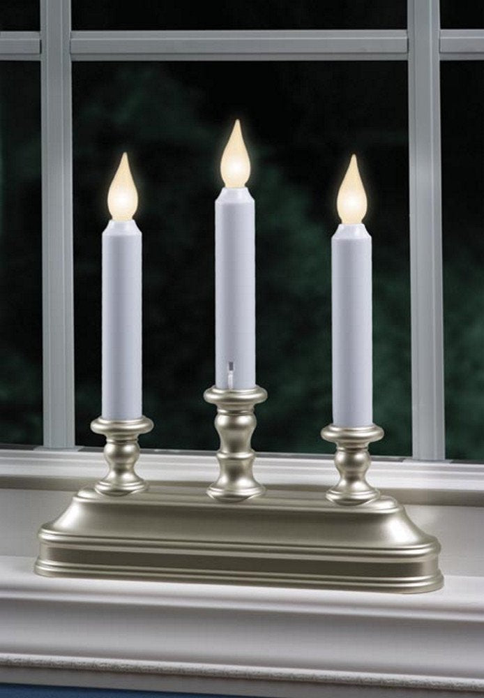 Xodus Innovations Led Window Candlelabra,Plastic
