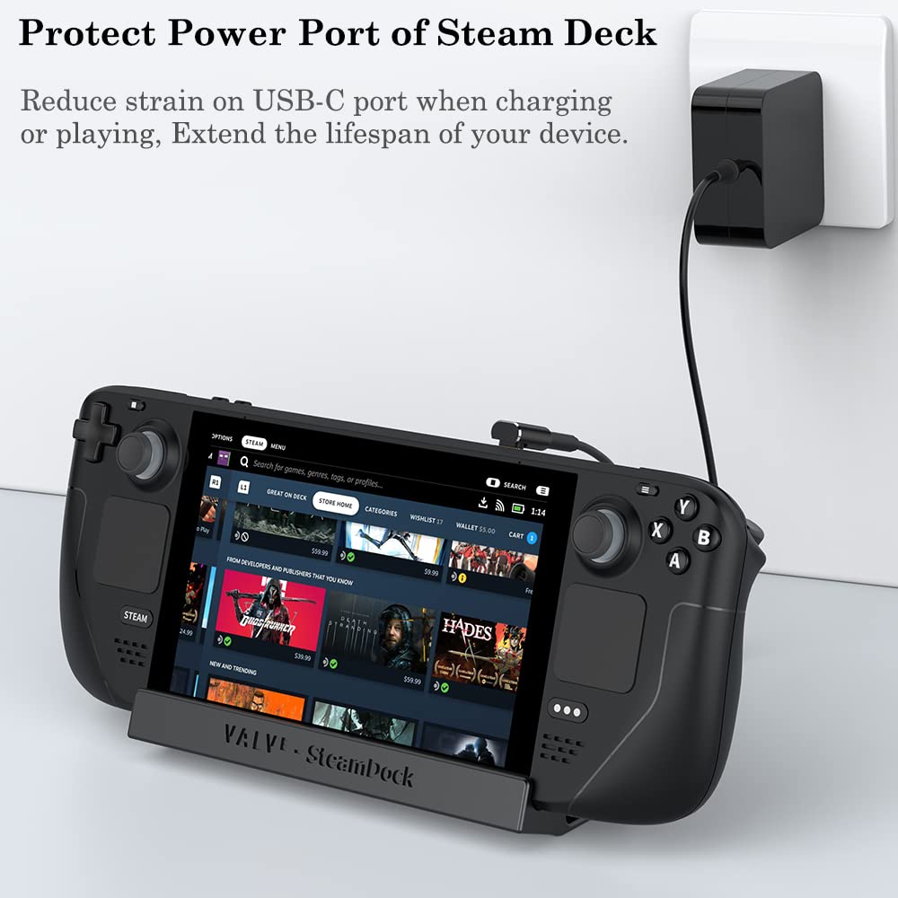 Auvipal 90 Degree Usb C Adapter (4 Pack), 40Gbps Usb C Male To Female Right Angle Connector For Steam Deck, Rog Ally, Macbook, N